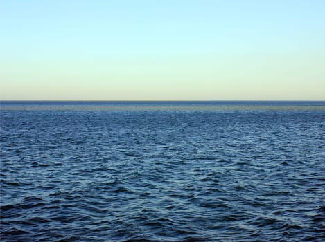 Red sea at sun light