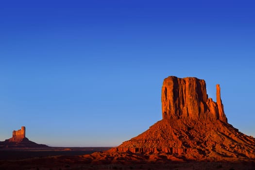 Monument Valley West Mitten Butte Utah National Park