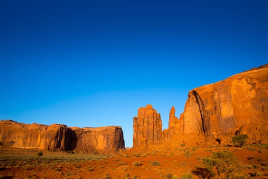 Monument Valley Rain God Mesa National Park Utah