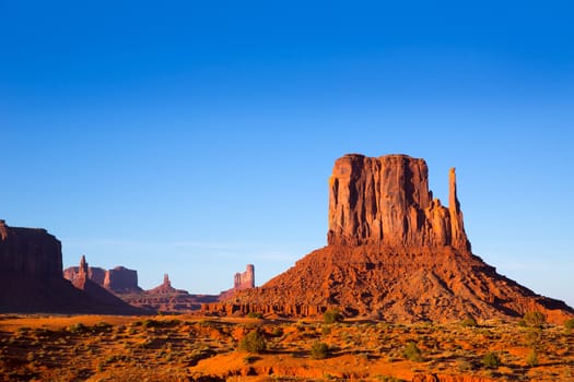 Monument Valley West Mitten Butte Utah National Park