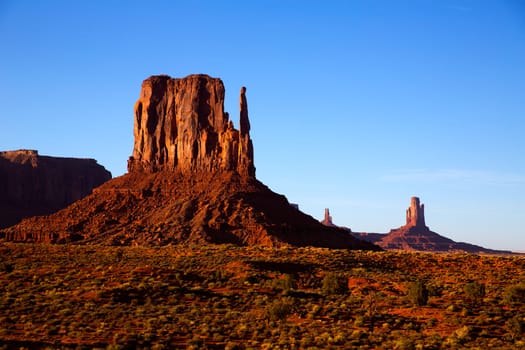 Monument Valley West Mitten Butte Utah National Park