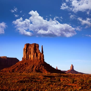 Monument Valley West Mitten Butte Utah National Park