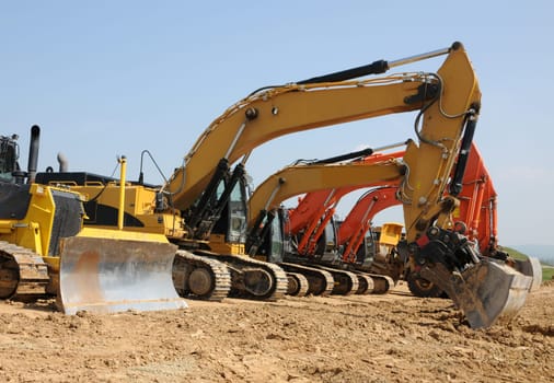 Major construction site