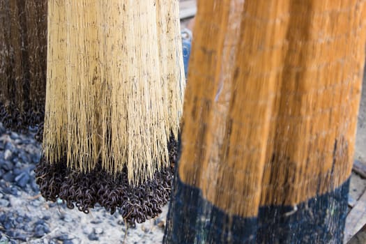 A fishing net or fishnet is a net used for fishing.