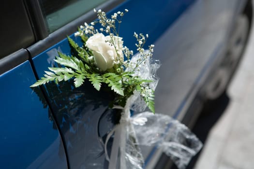 Very special day for most of us. Wedding day. Wedding car