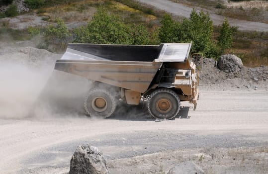 In the quarry