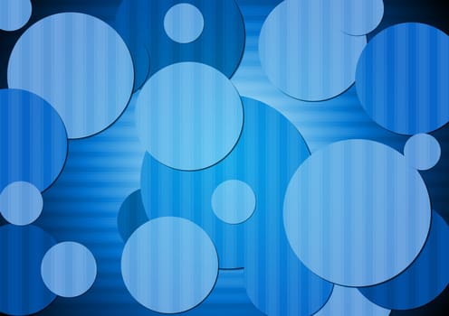 Modern tech blue background. Vector illustration eps 10