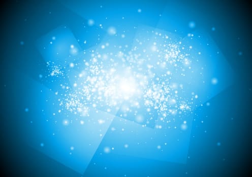 Abstract blue background. Vector illustration eps 10