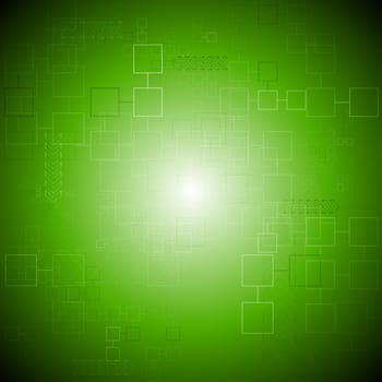 Abstract technology design. Vector background eps 10