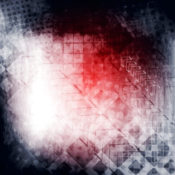 Abstract tech grunge background. Vector illustration eps 10