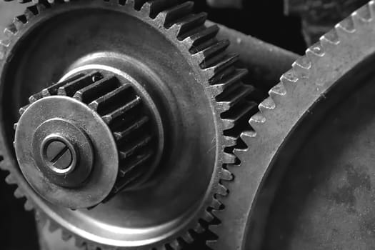 Gears of a machine