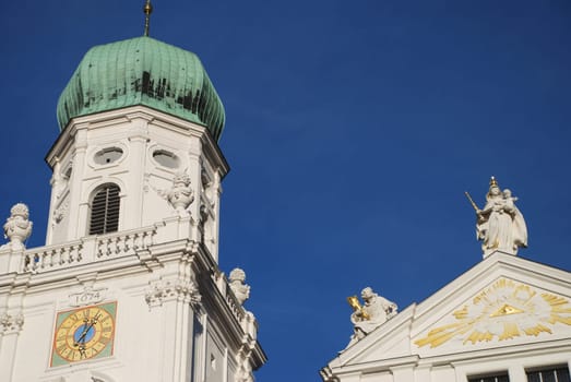 Nordturm Passau Dom St. Stephan Diocese Diocese Church tower