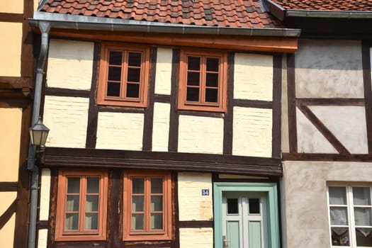 Half-timbered house on the Münzenberg in Quedlinburg