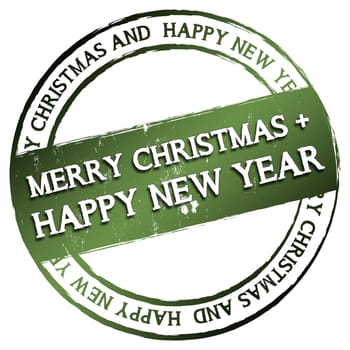 Illustration of a stamp to use for presetations,as an icon or symbol