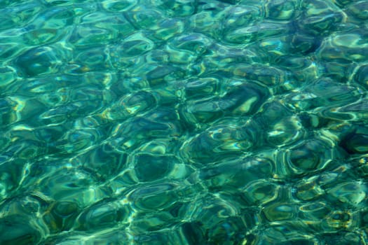 Background with wavy ocean water surface