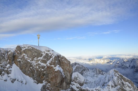 Zugspitze - highest mountain in Germany