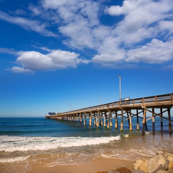 Newport pier beach in California USA surf sport
