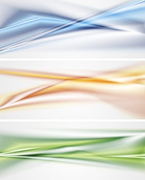 Abstract colourful banners. Vector design eps 10