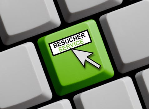 Visitor service online