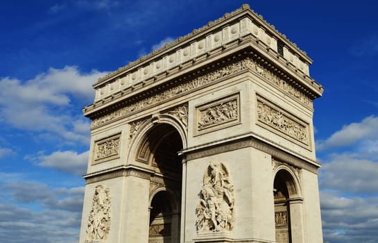 Arc de Triomphe de l'Étoile, Triumphal Arch, Paris, France