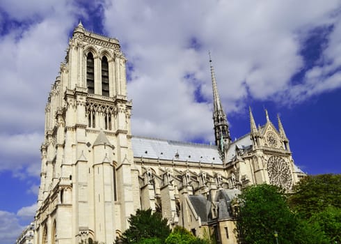 Notre-Dame Cathedral in Paris, France
