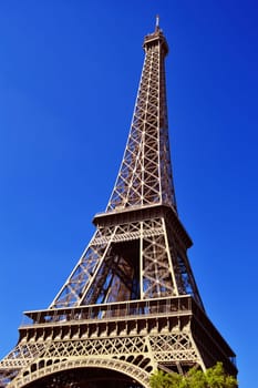 The Eiffel Tower in Paris, France