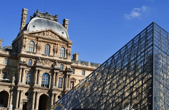 Louvre Museum in Paris, France