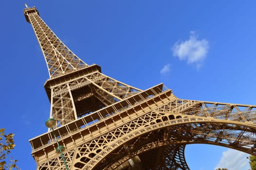 The Eiffel Tower in Paris, France