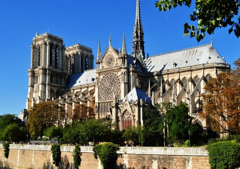 Notre-Dame Cathedral in Paris, France