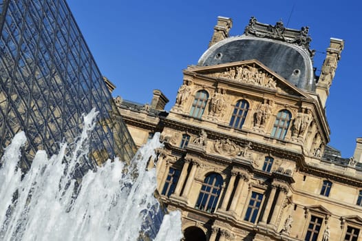 Louvre Museum in Paris, France