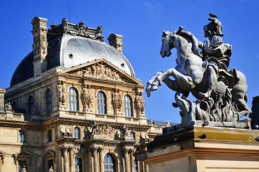 Louvre Museum in Paris, France