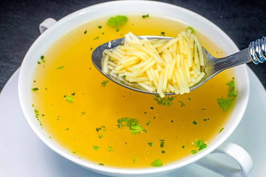 Noodle soup