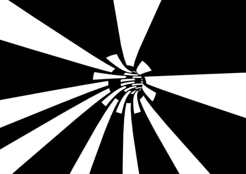 abstract background in black and white