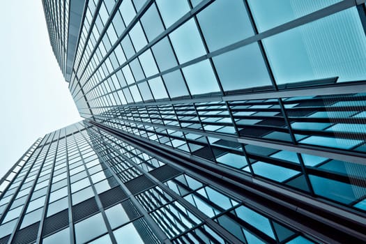glass modern business center