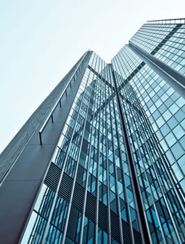 glass modern business center