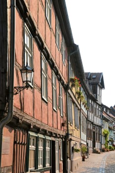 Half-timbered houses in Quedlinburg