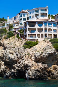 Beautiful spanish houses. Modern resort
