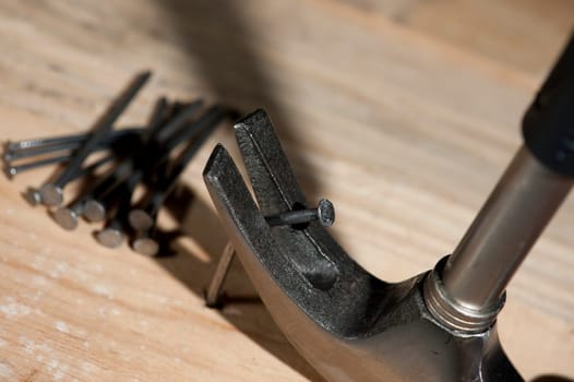 Pulling the nail
