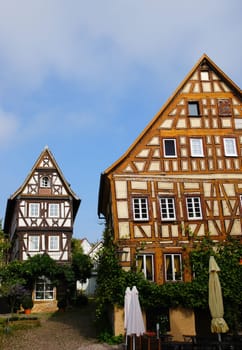 Half-timbered houses in Bad Wimpfen