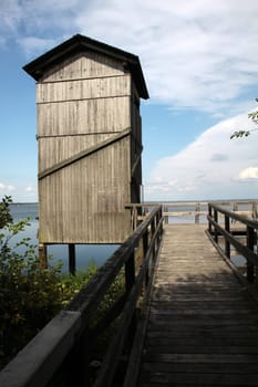 Observation tower at Steinhuder Meer