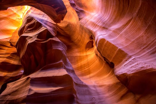 Arizona Antelope Canyon on Navajo land near Page USA