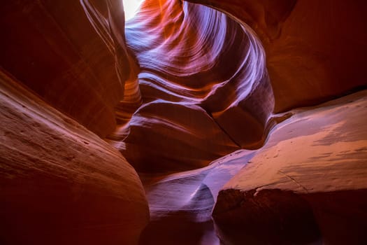Arizona Antelope Canyon on Navajo land near Page USA