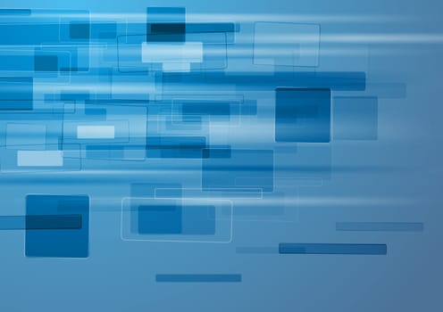 Blue abstract tech background. Vector design eps 10