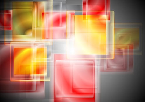 Bright yellow/red abstract background. Eps 10 vector design