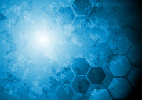 Abstract technology background. Vector design eps 10