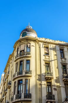 French style architecture in Palermo neighborhood of Buenos Aires, Argentina