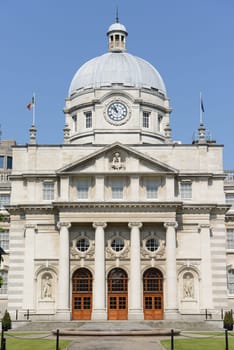 Department of the Taoiseach (the title of the deputy prime minister) at Government Buildings. Dublin, Merrion Street, Ireland.
