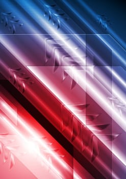 Abstract  tech design with arrows. Vector background eps 10