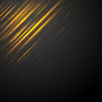 Shiny light yellow abstract stripes. Vector background eps 10