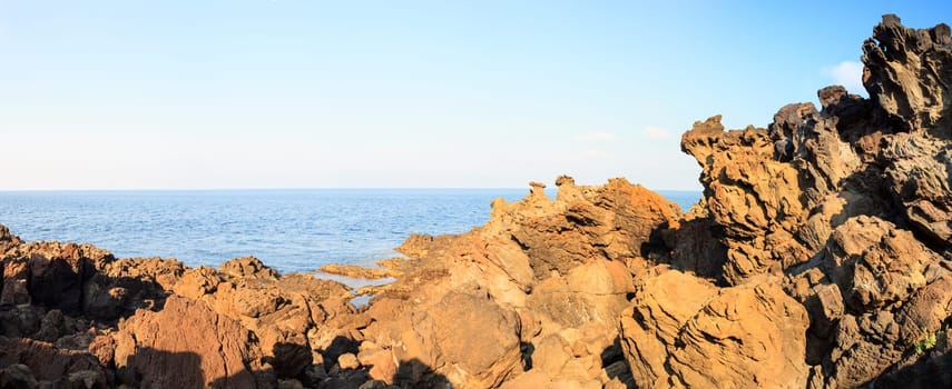 View of Punta Fram in Pantelleria, Sicily